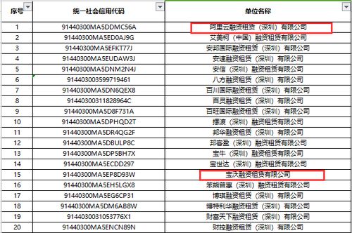 深圳市公布700多家失联融资租赁公司名单 陆正耀旗下宝沃名列其中